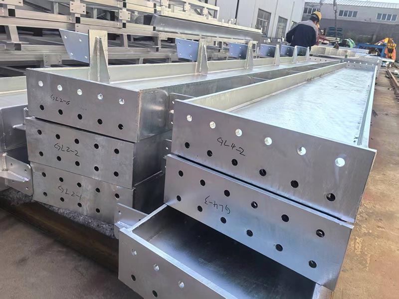 Galvanizing of Congolese Warehouse Metal Components Completur, Launching Long-Term Rust Praeventionis System Construction.