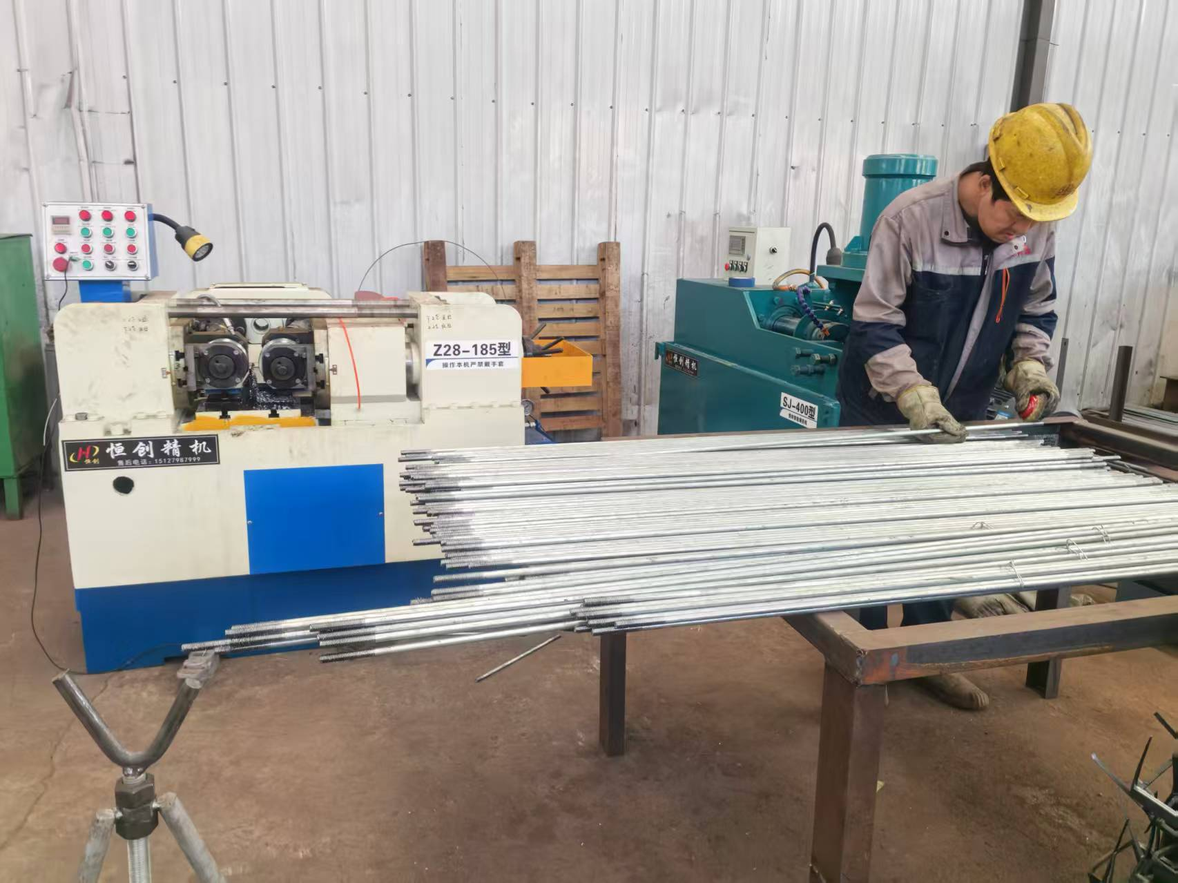 Liweiyuan consequitur Breakthrough in Steel Structure Tie Rod Processus Subtilitas Emendationem