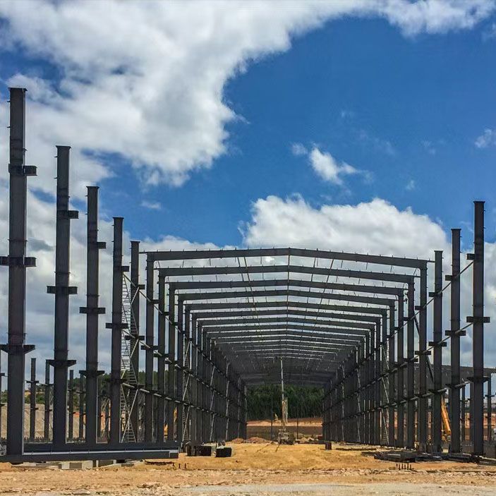 Multi-Storey Steel structuram Factory Aedificium